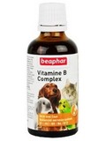 BEAPHAR Vitamin B Complex pro psy, koky, okrasn ptactvo a hlodavce, 50ml