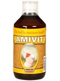 AMIVIT E pro exoty - sms vitamn, aminokyselin a L-karnitinu pro exoty, 1l