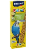 VITAKRAFT Bird Kräcker Budgie Kiwi + Citrus – tyčinka pro andulky, s kiwi, 2ks/balení