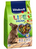 VITAKRAFT Rodent Rabbit Life Dream extrudovan krmivo pro krlky s ovocem, 600g