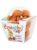 ZOLUX Crunchy Cup pochoutka pro hlodavce s mrkv a lnem, 200g