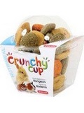 ZOLUX Crunchy Cup pochoutka pro hlodavce s mrkv a vojtkou, 200g