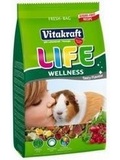 VITAKRAFT Rodent Guinea pig Life Wellnes krmivo pro morata s mixem z ovoce, 600g