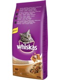 WHISKAS Dry  pro dospl koky, s hovzm masem a jtry, 14kg