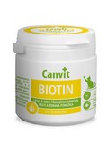 CANVIT Biotin  pro zdravou ki a srst koek, 100g 