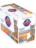 HILL'S Feline Adult Multipack Chicken, Turkey  s kuecm masem a s krtm masem, 12x85g