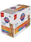 HILL'S Feline Adult Multipack Chicken& Beef&Ocean fish - s hovzm, krtou a moskou rybou, 12x85g