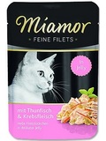 MIAMOR Cat Filet  kapsika pro dospl koky,  tuk+krab v el, 100g