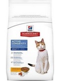 HILL'S Feline Dry SP Mat Adult 7+ Cat  pro dospl star koky, kuec, 1,5kg 