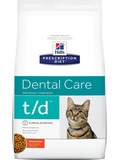 HILL'S Feline Dry SP Adult Oral Care  pro pi o stn dutinu dosplch koek, kuec, 1,5kg