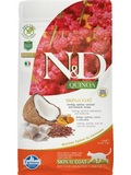 N&D GF CAT Quinoa Skin&Coat Herring & Coconut - pro dospl koky - sle, quinoa, kokos, kurkuma, BEZ OBILOVIN, 300g