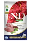 N&D GF CAT Quinoa Weight Mngmnt Lamb & Broccoli - pro dospl koky - jehn, quinoa, brokolice, chest, BEZ OBILOVIN, 300g