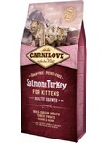 CARNILOVE Cat Salmon & Turkey for Kittens  pro zdrav rst koat, s masem z lososa a krocana, 2kg