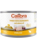CALIBRA Cat Sterilised  konzerva pro dospl koky, Krta, 200g