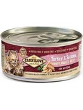 CARNILOVE White Turkey & Salmon for kittens  konzerva pro koata, S krocanm masem a lososem, 100g