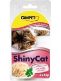 GIMPET ShinyCat  konzerva pro dospl koky, Kue/krab, 2x70g