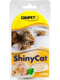GIMPET ShinyCat  konzerva pro dospl koky, Tuk/krevety/maltza, 2x70g