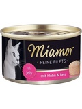 MIAMOR Cat Filet  konzerva pro dospl koky, kue+re v el, 100g