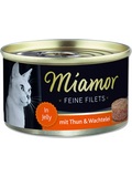 MIAMOR Cat Filet  konzerva pro dospl koky, tuk+kepel vejce v el, 100g