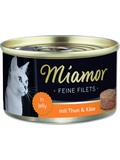 MIAMOR Cat Filet  konzerva pro dospl koky, tuk+sr v el, 100g