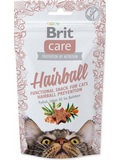 BRIT CARE Cat Snack Hairball - funkn pamlsek pro prevenci tvorby chlupovch chomk,  50g
