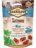 CARNILOVE Cat Crunchy Snack Salmon&Mint  kupav pamlsek s lososem a mtou pro podporu zdrav zub, 50g