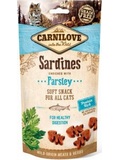 CARNILOVE Cat Semi Moist Snack Sardine&Parsley  polomkk pamlsek se sardinkami a petrel pro zdrav trven, 50g