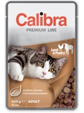 CALIBRA Premium Adult Lamb & Poultry  kapsiky s jehnm a drbem masem v omce, 100g