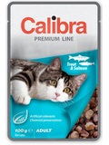 CALIBRA Premium Adult Trout & Salmon  kapsiky s pstruhem a lososem v omce, 100g
