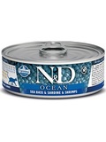 N&D CAT OCEAN Adult Tuna & Salmon  konzerva pro dospl koky, s tukem a lososem, 80g