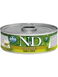 N&D CAT PRIME Adult Boar & Apple  konzerva pro dospl koky, s divokem a jablky, 80g