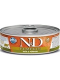 N&D CAT PUMPKIN Adult Duck & Pumpkin  konzerva pro dospl koky, s kachnou a dn, 80g