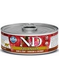 N&D CAT QUINOA Adult Venison & Coconut - konzerva pro dospl koky, se zvinou a kokosem, 80g