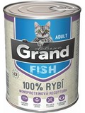 GRAND konzerva pro koky deluxe 100% ryb (monoprotein), 400g