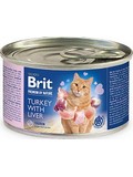 BRIT Premium Cat by Nature Turkey&Liver  masov pat s jehnm masem a jtry, 200g