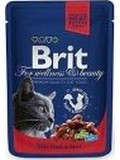 BRIT Premium Cat with Beef Stew & Peas  kapsika pro koky, s hovzm a hrkem, 100g 