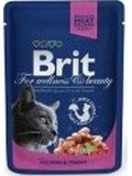 BRIT Premium Cat with Salmon & Trout  kapsika pro koky, s lososem a pstruhem, 100g 