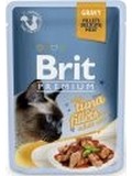 BRIT Premium Cat D Fillets in Gravy With Tuna  kapsiky pro koky ve v, s tukem, 85g