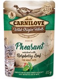 CARNILOVE Cat Pouch Pheasant & Raspberry Leaves - s masem z baanta pro ochranu srdce a obh. apartu, 85g