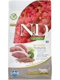 N&D Quinoa CAT Neutered Duck &Broccoli &Asparagus - pro dospl kastrovan koky - kachna, quinoa, brokolice, chest, BEZ OBILOVIN, 5kg