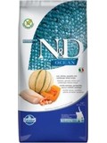 N&D OCEAN CAT Kitten Cod & Shrimp&Pumpkin&Melon - pro koťata a březí nebo kojící kočky, s treskou, krevetami, dýní a kantalupským melounem, BEZ OBILOVIN, 300g