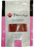 PERRITO Duck Chunkies  prodn pamlsky pro koky a mal psy, kachna, 100g