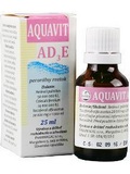 Aquavit AD3E sol  vitamin. ppravek s obsahem vit. A, D3 a E, 25ml