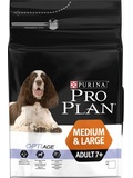 ProPlan Dog Adult 7+ Medium&Large Optiderma  - pro sedmilet a star citlivj psy, s lososem a r, 14kg