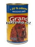 GRAND konzerva masov sms, 1300g