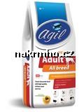 AGIL Adult All Breed Low Grain Chicken,Lamb,Tuna - pro dospl psy, s kuecm masem, jehnm a tukem, 10kg