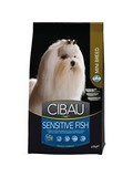 CIBAU Dog Adult Sensitive Fish&Rice Mini - pro psy malch plemen s potravinovmi alergiemi, s rybami 2,5kg