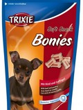 Pochoutka pro psy, Trixie BONIES light bl kostiky, 75g