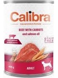 Calibra Dog monoprotein Adult Beef with carrots, 400g