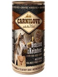 CARNILOVE Wild Meat Venison & Reindeer konzerva s masem ze zviny a soba a lesnm ovocem, 400g